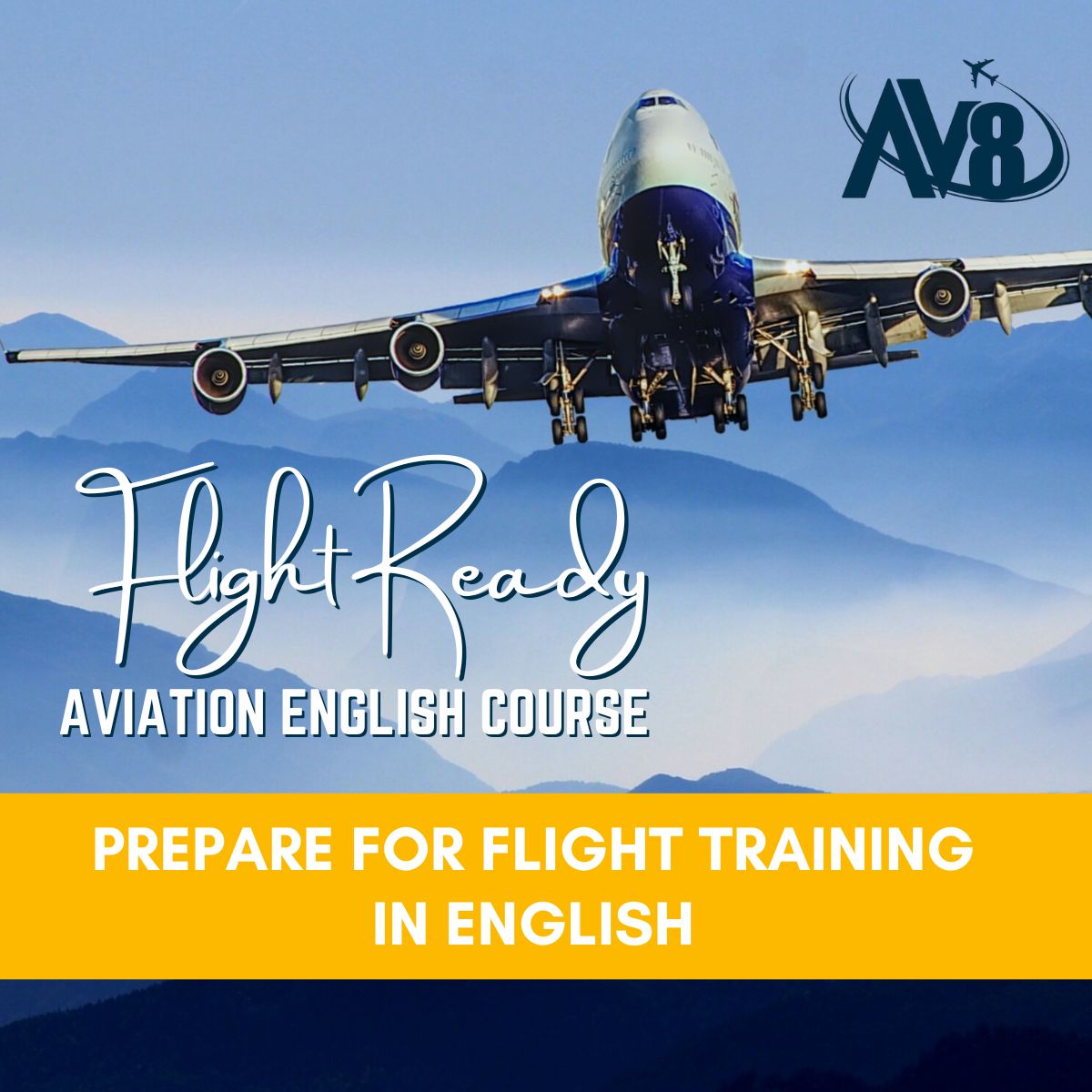 Flight Ready: Aviation English course for future pilots