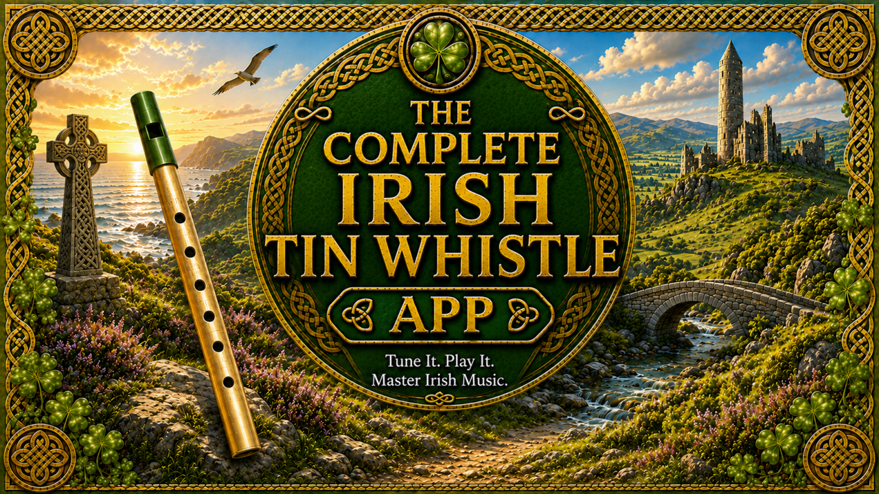 Steampunk-style Advanced Music Theory App featuring figured bass, chromatic harmony, suspensions, modulation, jazz theory, melodic composition and chord progression maps.