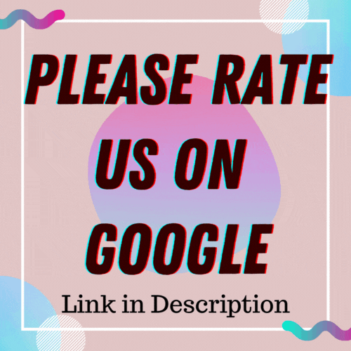 Rate and review us on Google