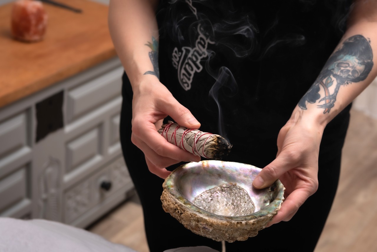 Gua sha facial treatment