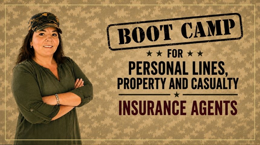 Boot Camp for Personal Lines, Property and Casualty Insurance Agents