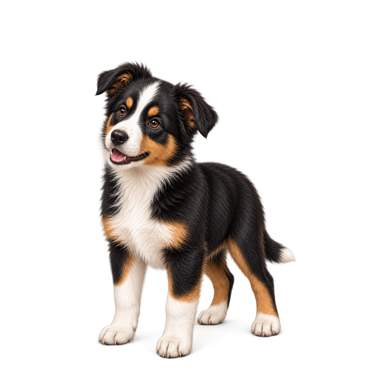 Happy young Border Collie puppy representing the Complete Puppy Pathway