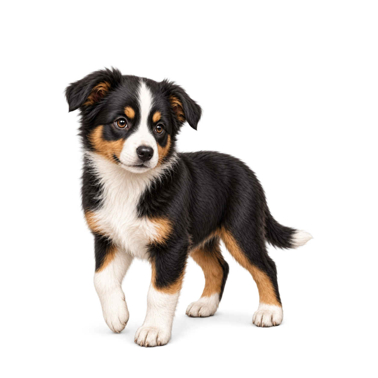 Happy young Border Collie puppy representing the Puppy Essentials Pathway