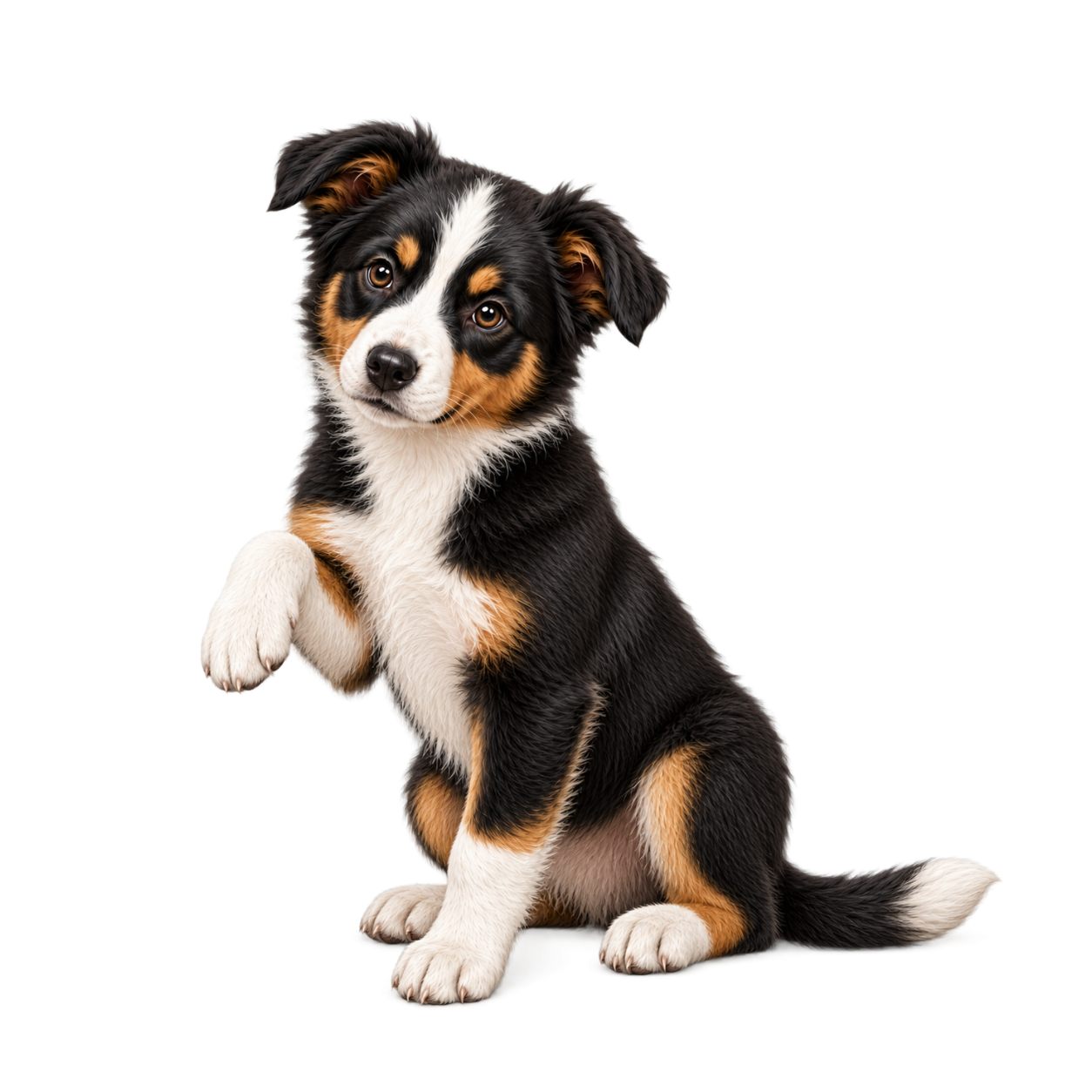 Happy older Border Collie puppy representing Puppy Life Skills
