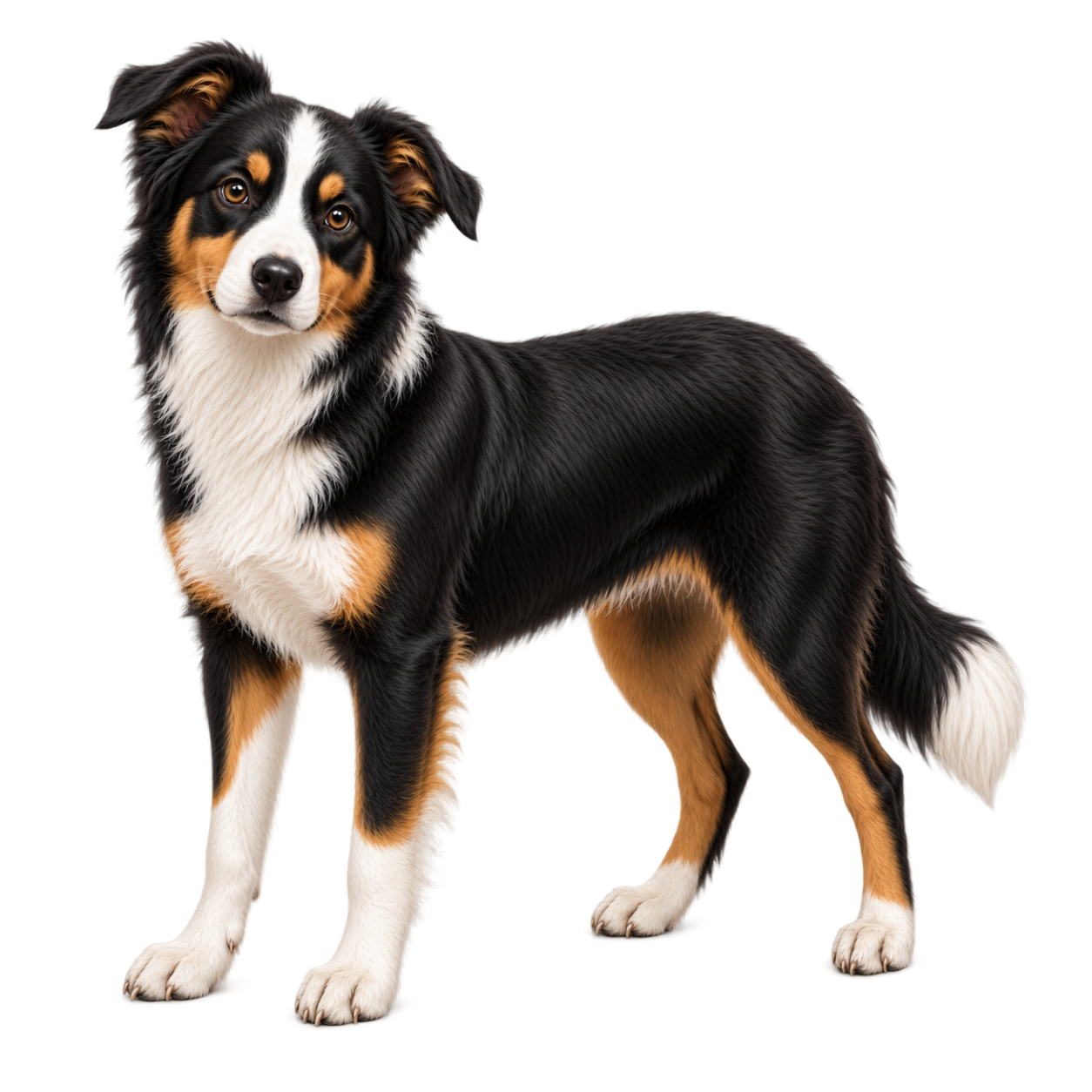 Happy adolescent Border Collie representing Puppy Skills Progression