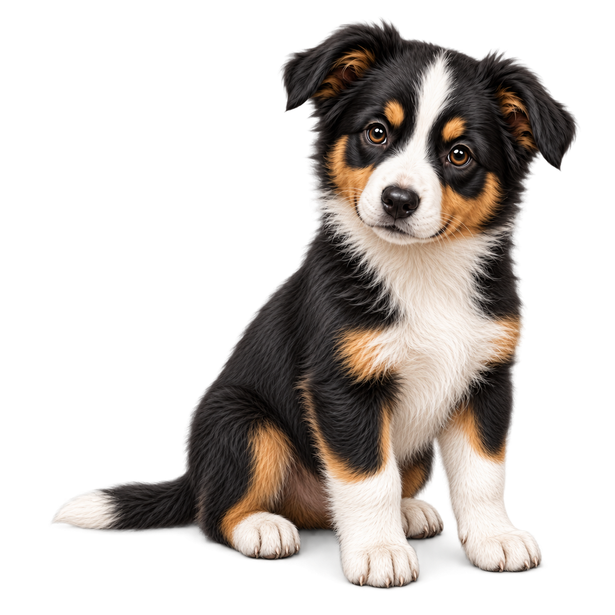Happy young Border Collie puppy representing getting started with Puppy Kickstart