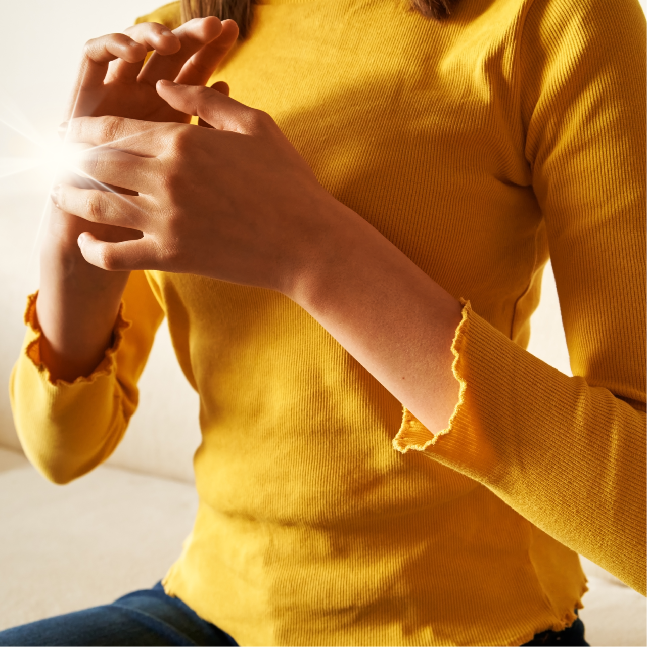 Bild på Annika Wallins röstfrekvens