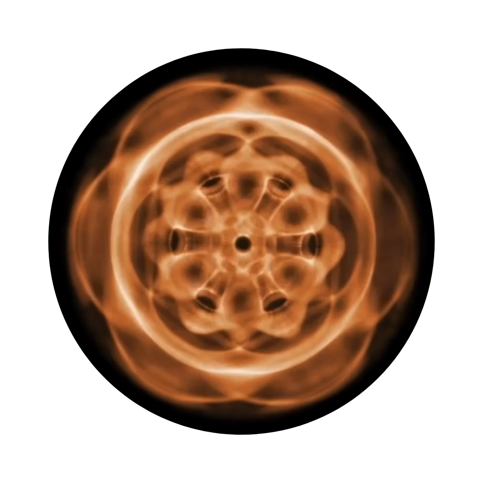 Bild på Annika Wallins röstfrekvens