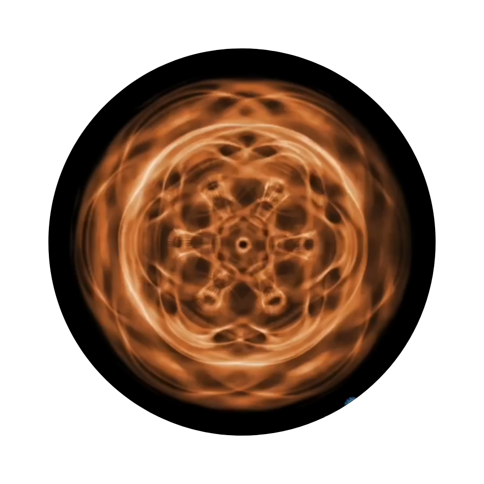 Bild på Annika Wallins röstfrekvens