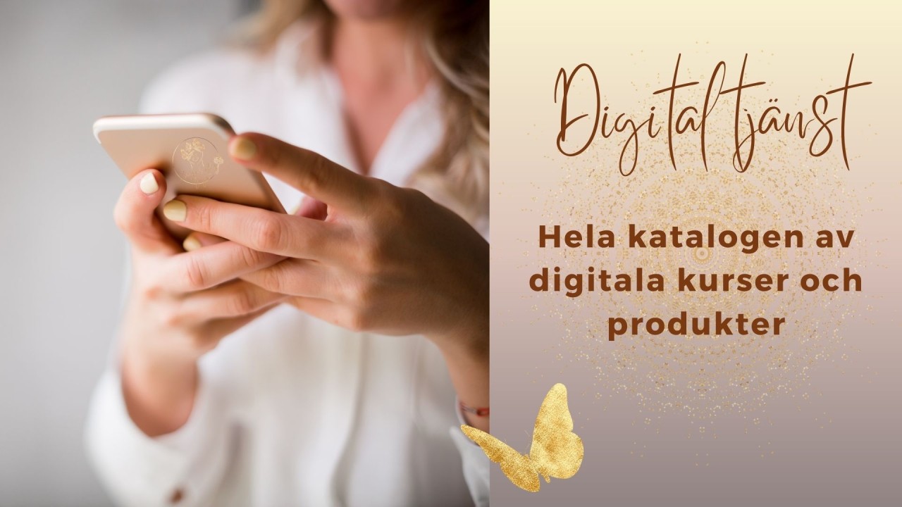 Kvinna med mobiltelefon