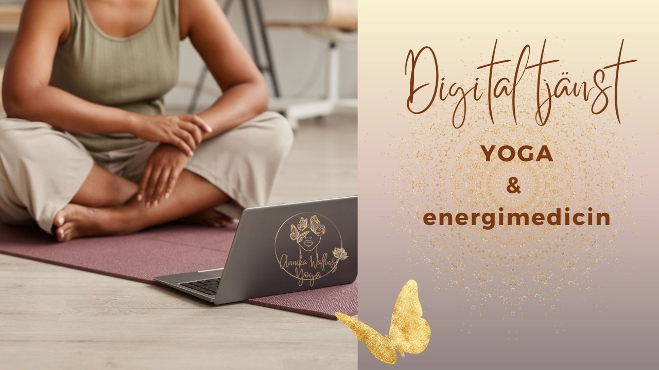 Yoga digitalt med färdiginspelade pass