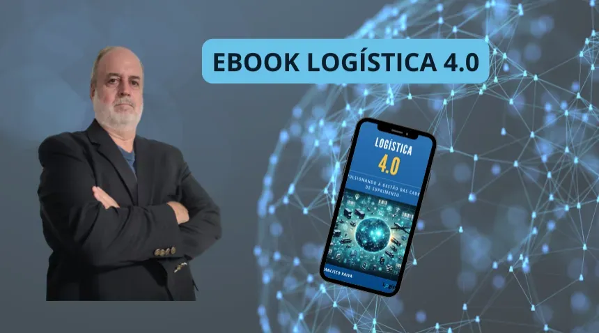 Capa do e-book gratuito Logística 4.0