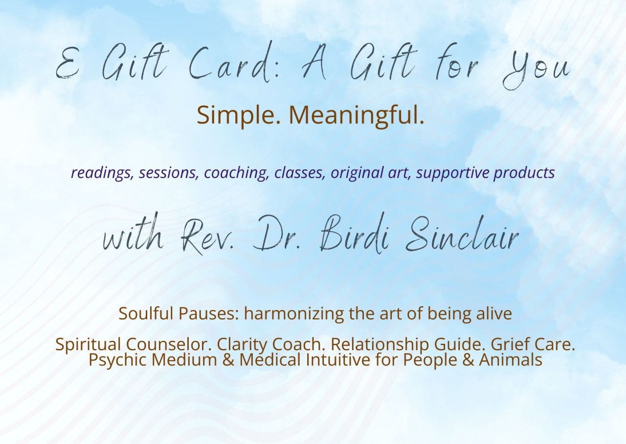 Dr. Birdi Sinclair Gift Card Banner