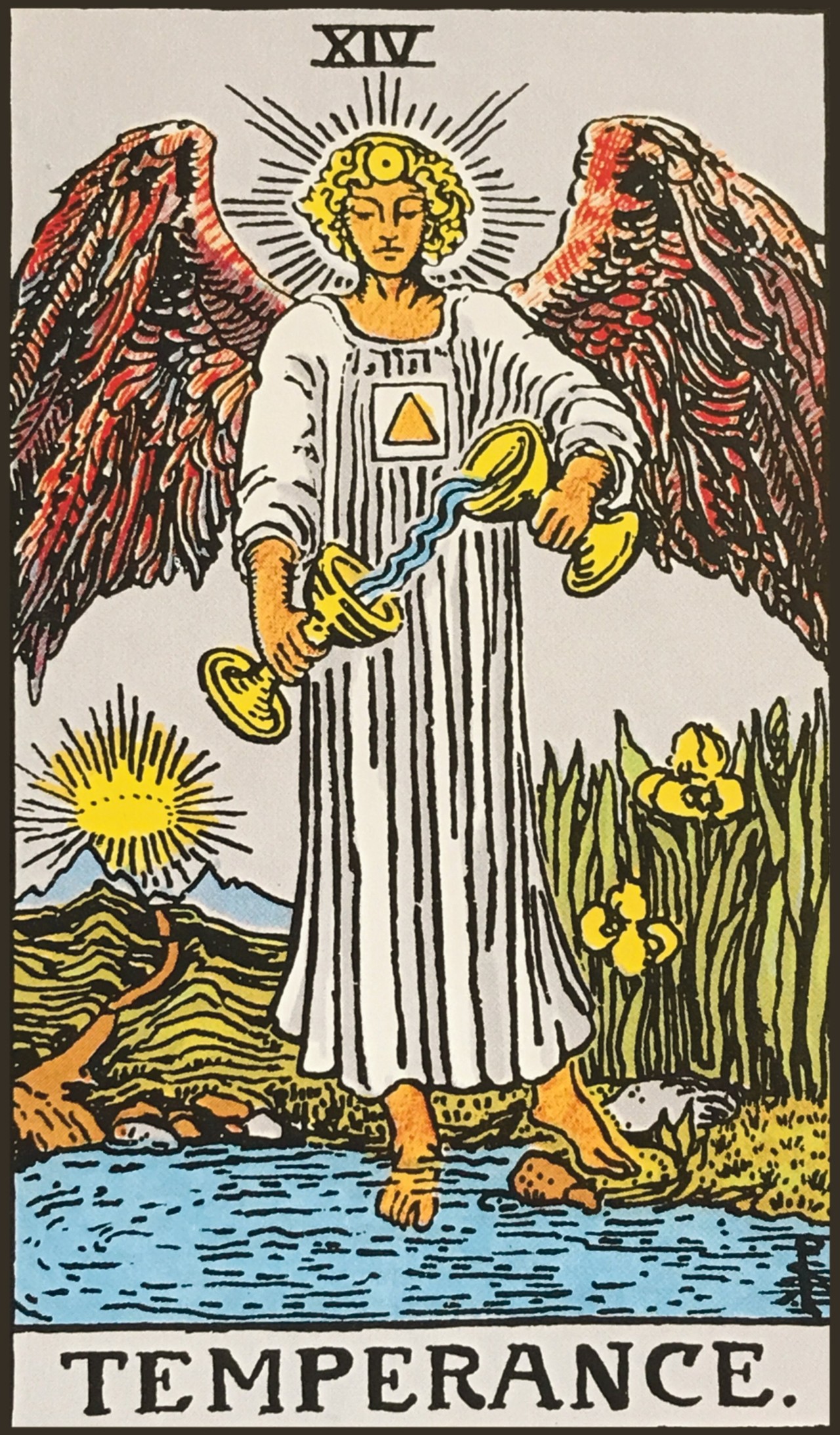 Temperance Tarot Card