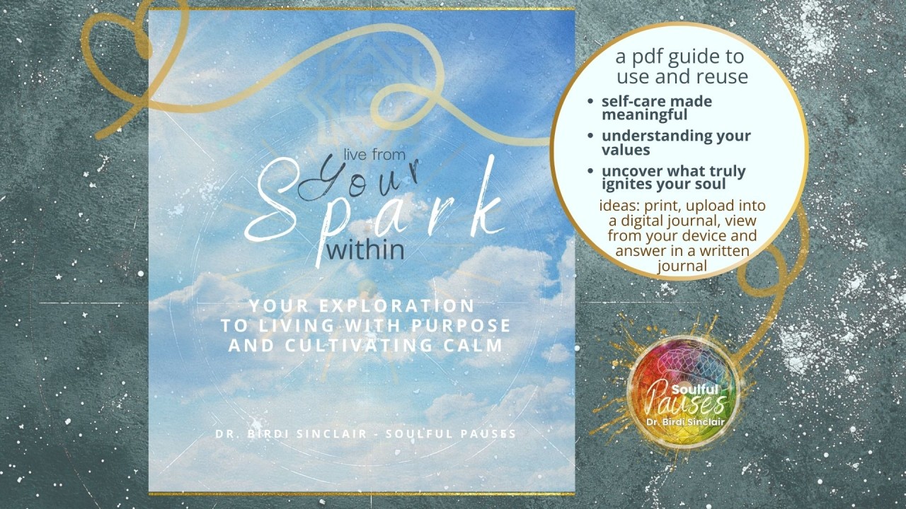 Living your spark Journal Cover - Birdi Sinclair