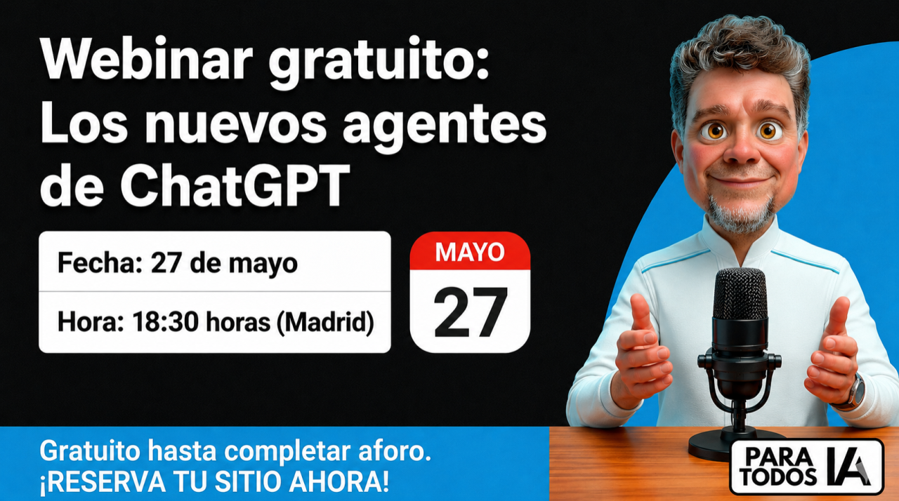 Promoción Webinar Vídeo IA