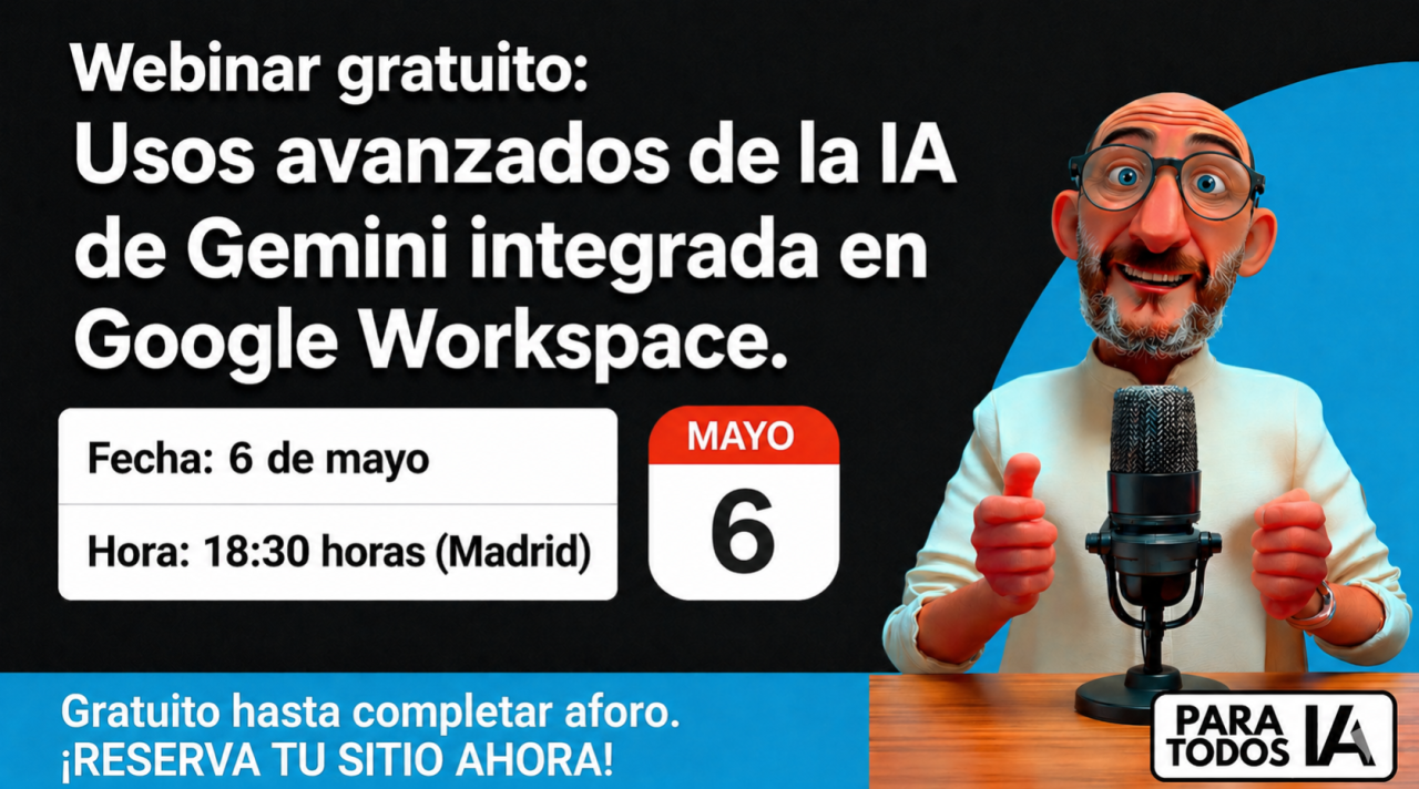 Promoción Webinar Vídeo IA
