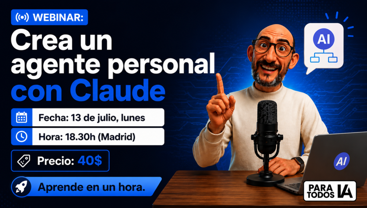 Promoción Webinar Vídeo IA