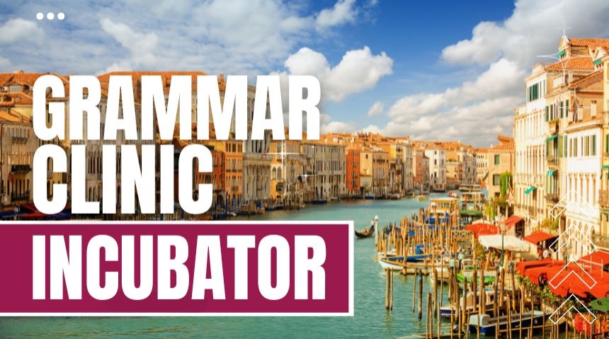 Incubator Grammar Clinics