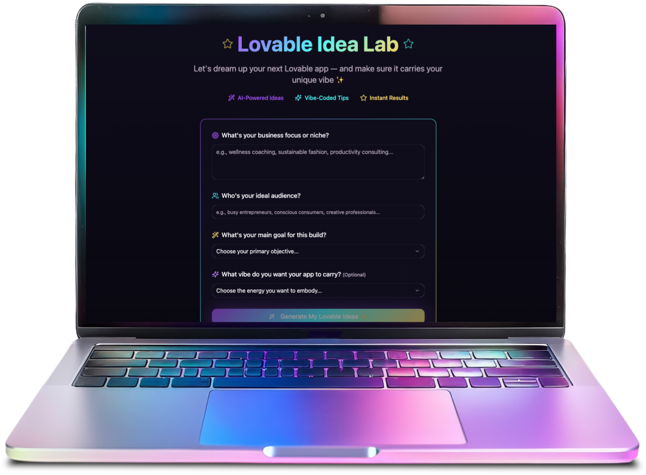 Lovable Idea Lab
