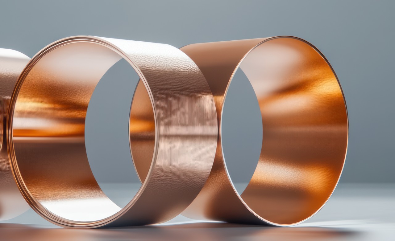 copper plated finihs parts