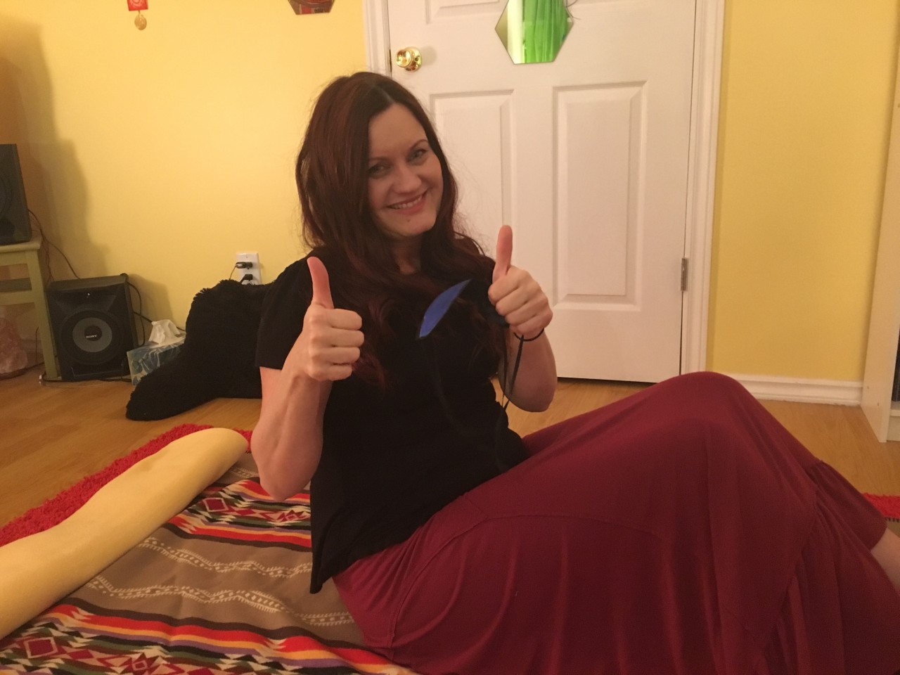 Daniela Hills nach einer schamanischen Reise