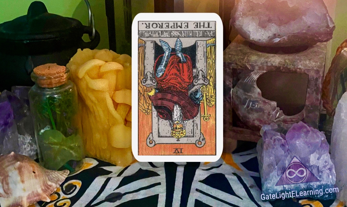 The Emperor reversed- Tarot Card