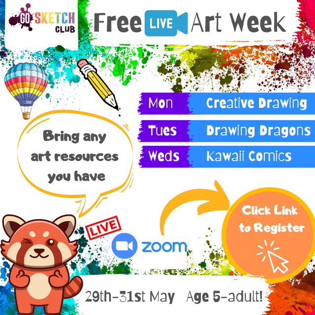 Free Art Classes On Zoom
