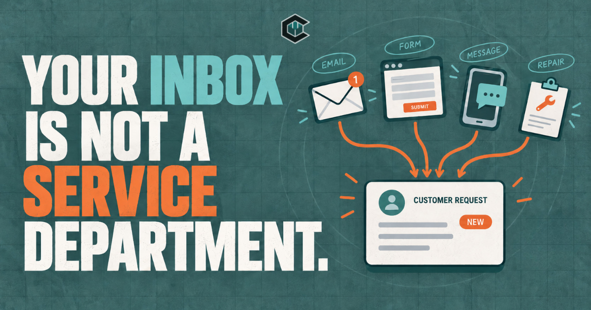 Your Inbox Is Not a Service Department