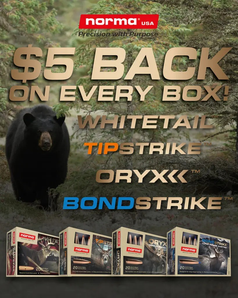 Norma fall hunting rebate flyer