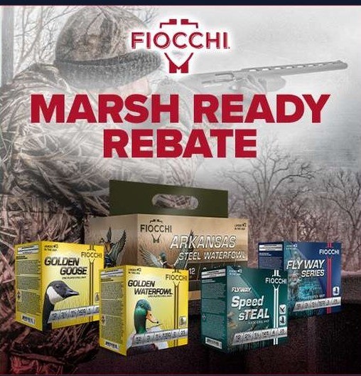 Fiocchi Marsh Ready rebate flyer
