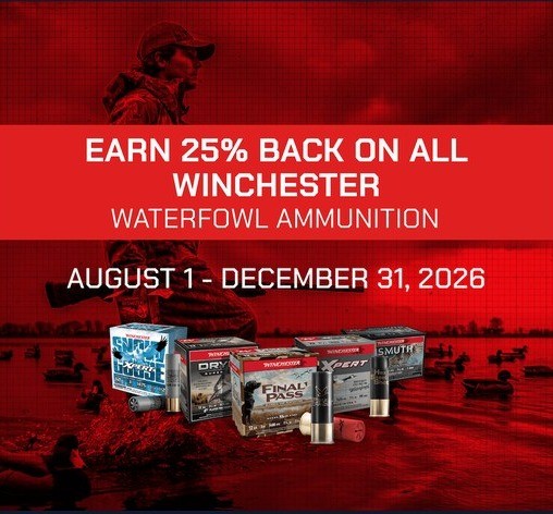 Winchester waterfowl rebate flyer