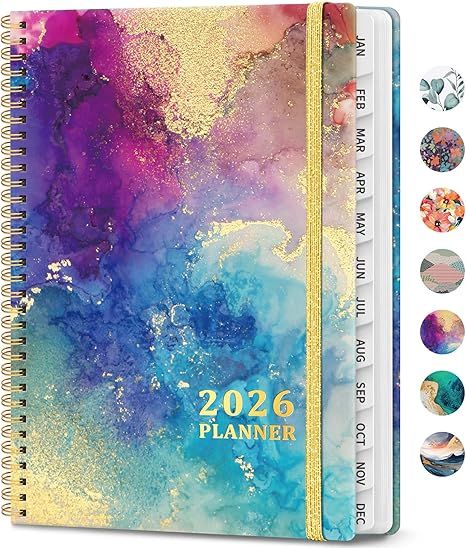 2026 Planner, Weekly and Monthly Calendar Planner Book
