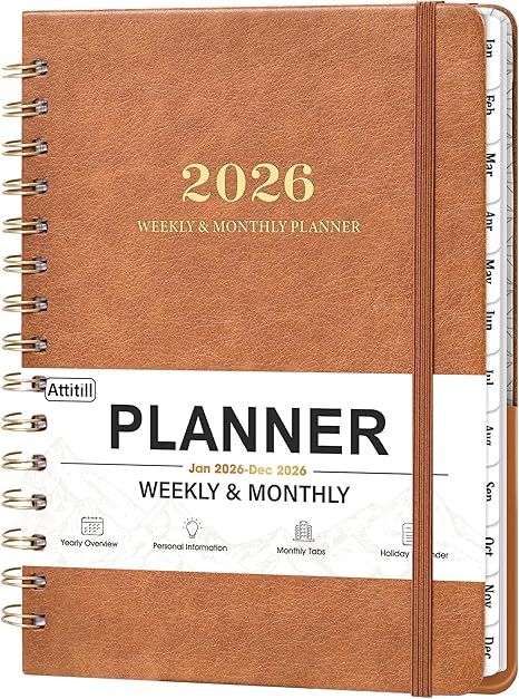 2026 Planner Weekly and Monthly