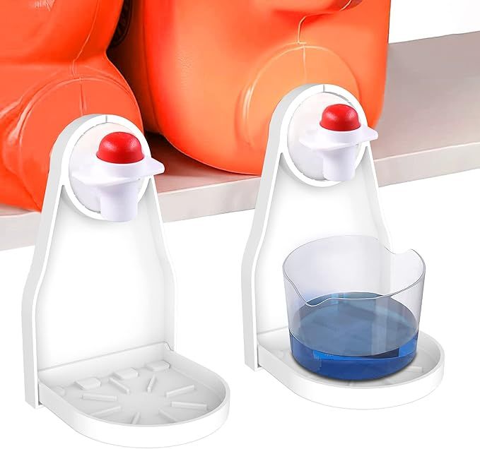 (2 Pack) Laundry Detergent Cup Holder Drip Catcher Organizer