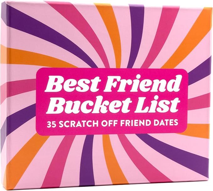 Best Friend Bucket List Scratch Off Cards