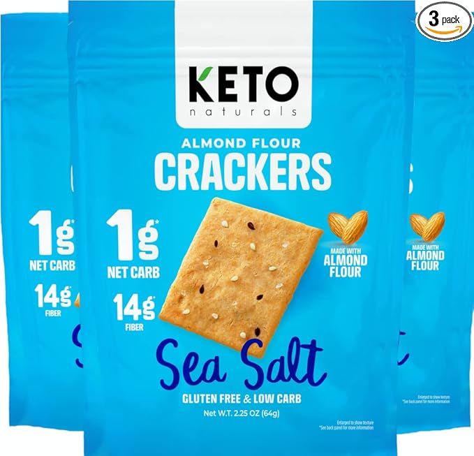 Keto low carb crackers