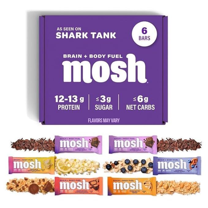 MOSH Variety Pack Keto Protein Bars