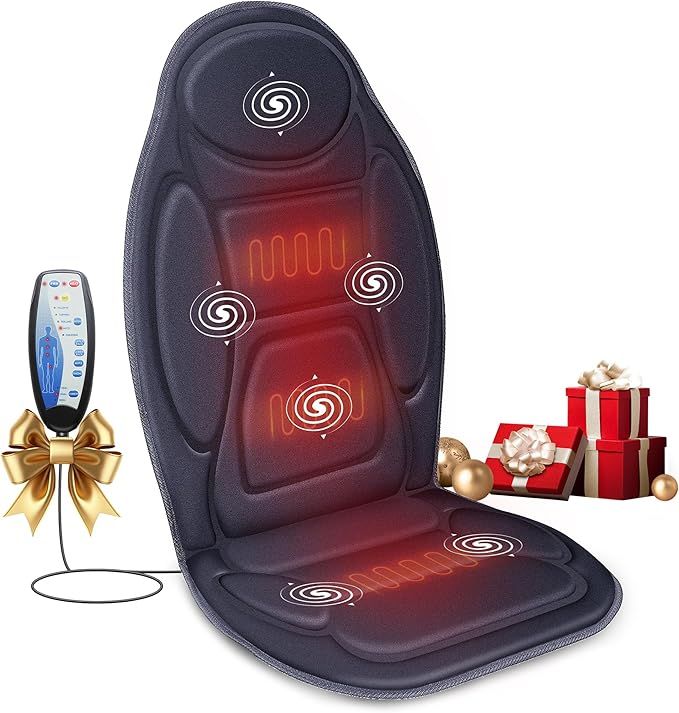 Snailax Vibration Back Massager with Heat