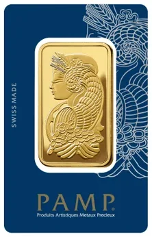 100 Gram Gold Bar PAMP Suisse Lady Fortuna Veriscan (New In Assay)