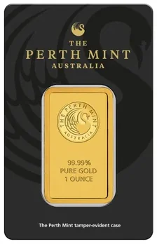 1 oz Gold Bar The Perth Mint (New in Assay)