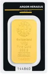Costco 100 Gram Gold Argor Heraeus Kinebar (New in Assay)