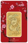 Costco 1 oz Gold Bar The Perth Mint Lunar Snake (New in Assay)