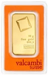 Costco 50 gram Gold Valcambi Bar (New in Assay)