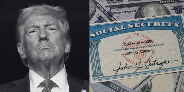 Trump vs Social Security card