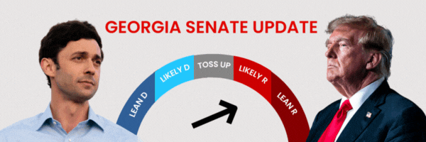 Georgia Senate is a TOSS-UP