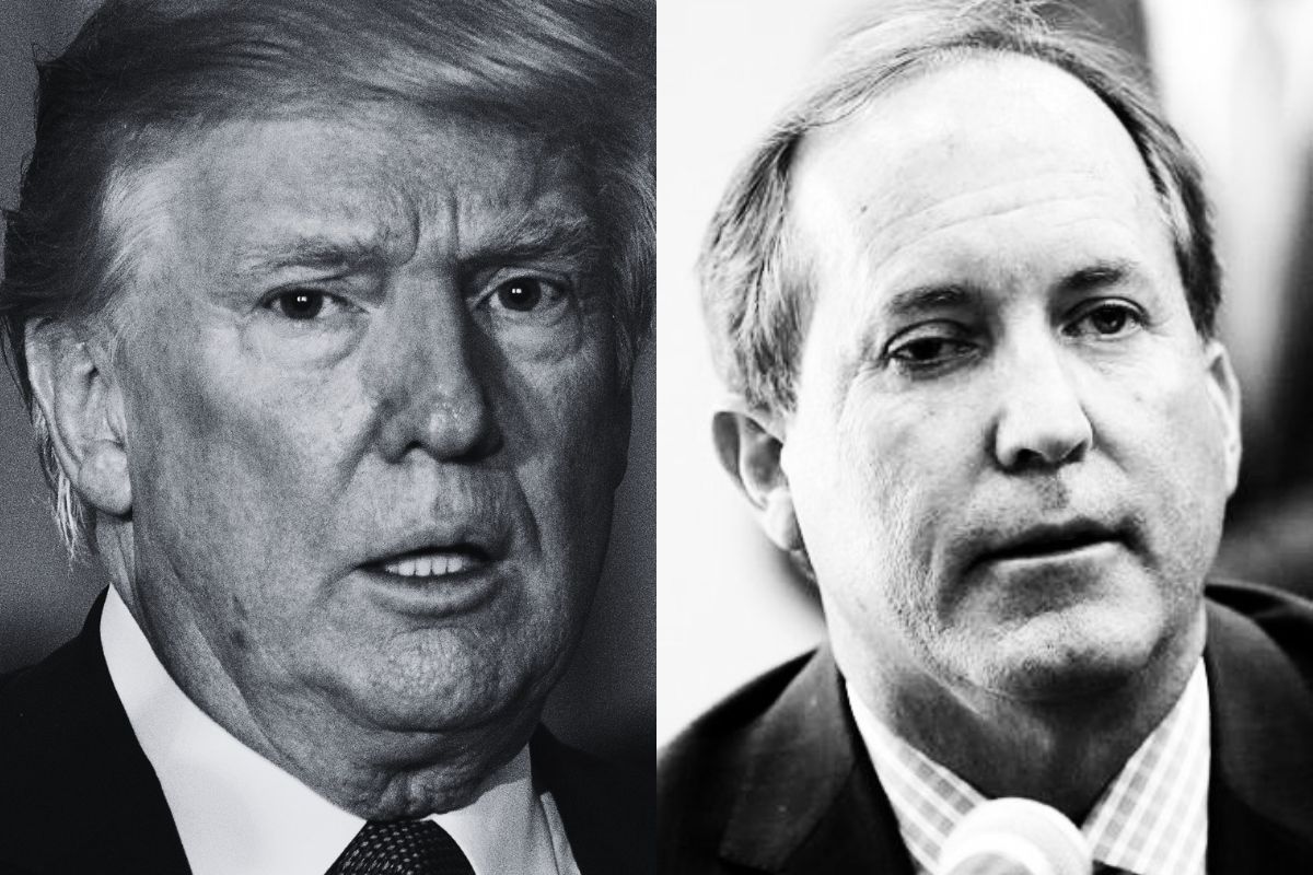 Ken Paxton and Donald Trump