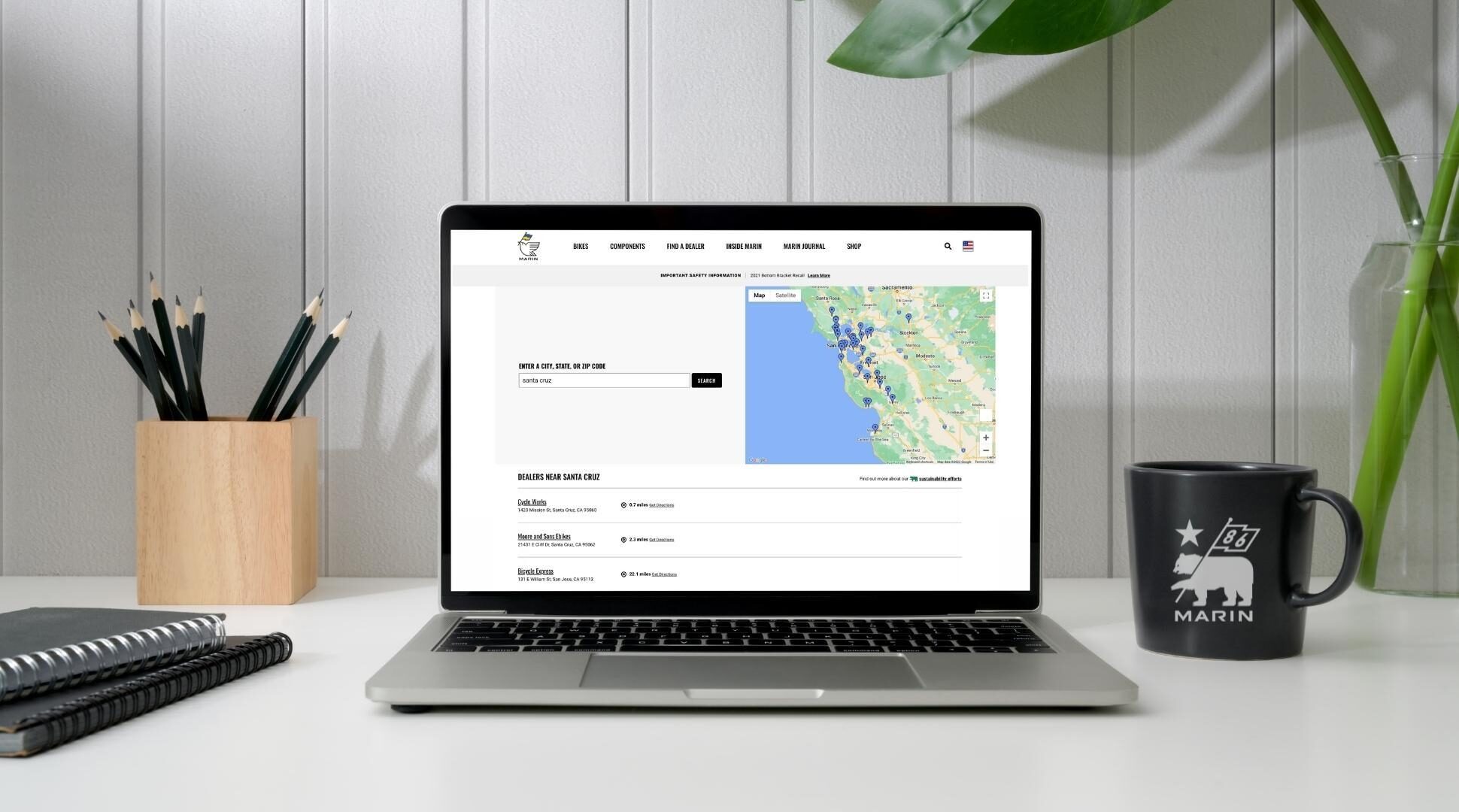 marin bike shop near me