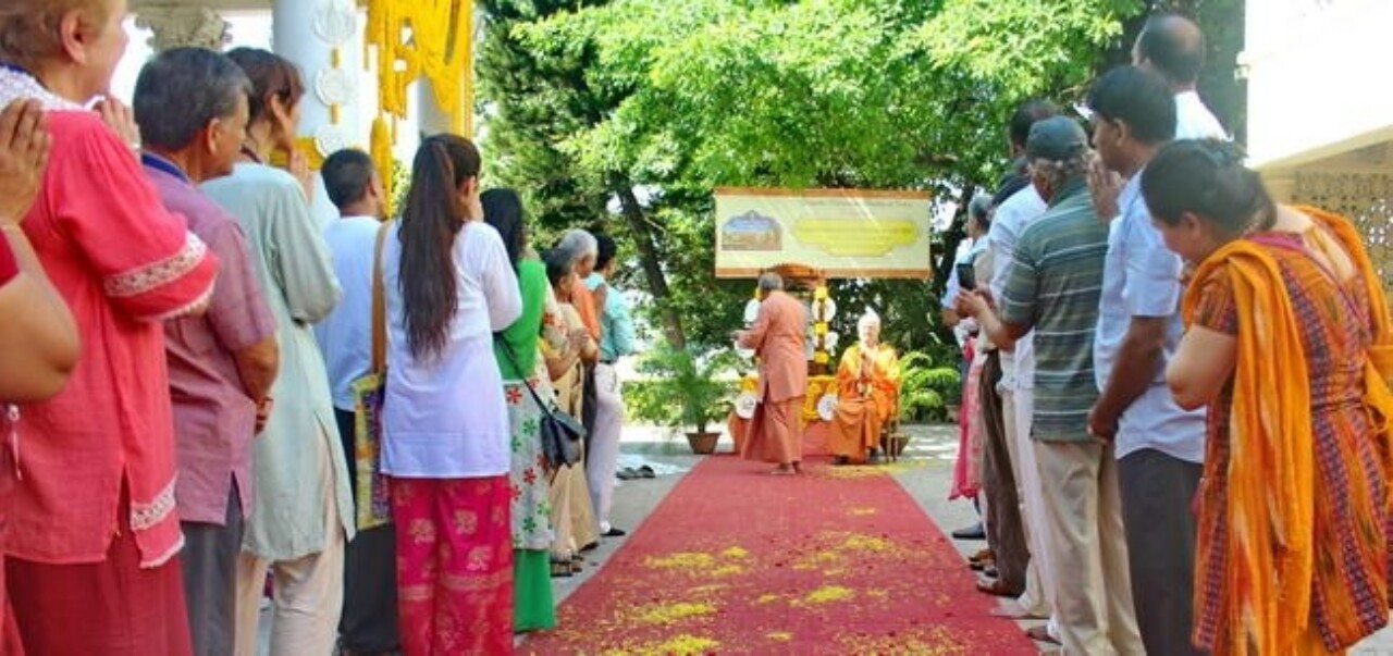 Brother Chidananda Visits Dakshineswar Ashram 2017