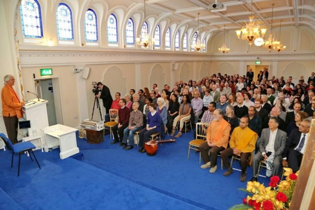 Brother Chdandanda Visit To SRF Center London 2017
